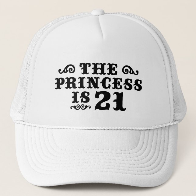 21st Birthday Trucker Hat (Front)