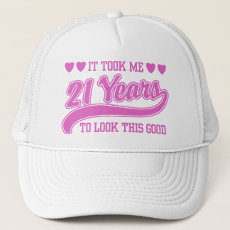 21st Birthday Trucker Hat