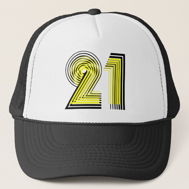 21st Birthday Trucker Hat (Front)