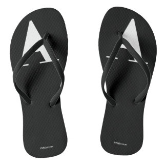 21st Century Peace Sign Flip Flops