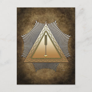 21st Degree: Patriarch Noachite Postcard