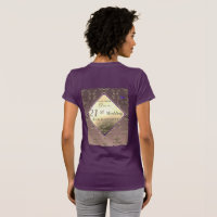 21st Wedding Anniversary Brass and Iolite T-Shirt