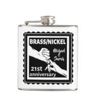 21st wedding anniversary brass nickel traditional