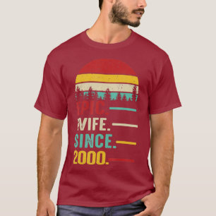 21st Wedding Anniversary Gift for Her Epic Wife T-Shirt