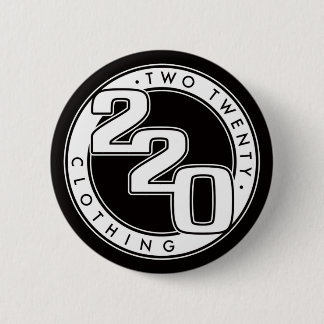 220 Clothing Logo 6 Cm Round Badge