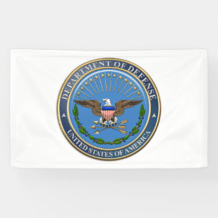 [220] U.S. Department of Defence (DOD) Emblem [3D] Banner