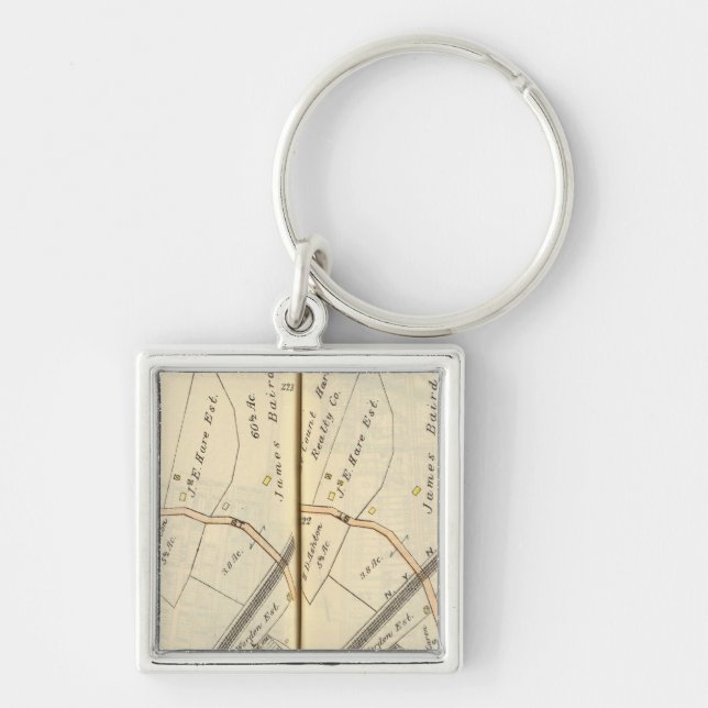 222223 Harrison, Mamaroneck Key Ring (Front)