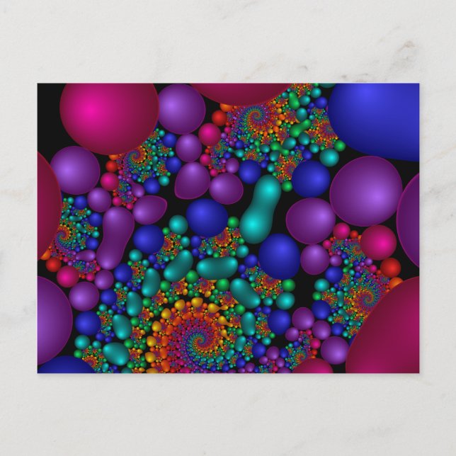 222 Fractal Postcard (Front)