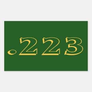 .223 Ammo Sticker