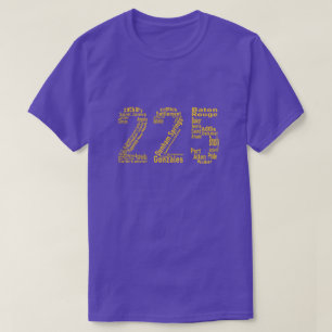 225 Baton Rouge Gonzales Denham Springs Area Code T-Shirt