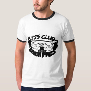225 Club Bench Press Ringer T-Shirt