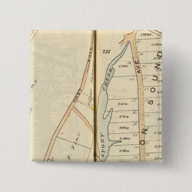 226227 Rye 15 Cm Square Badge (Front)