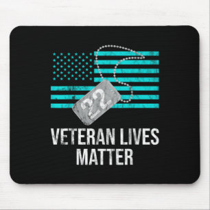 22 A Day Military Veteran Ptsd Suicide Awareness Mouse Mat
