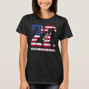 22 A Day Veteran 22 A Day Veteran Suicide Apparel T-Shirt
