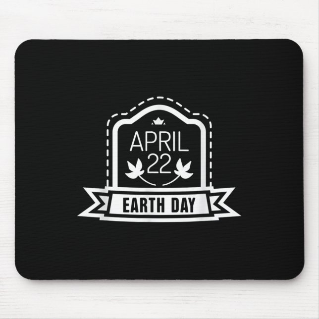 22 April Ground Warming Environmental Protection C Mouse Mat (Front)