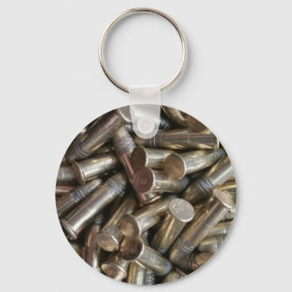 22 Calibre Bullets Key Ring