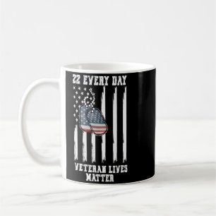 22 Every Day Veteran Awareness Performance Coffee Mug