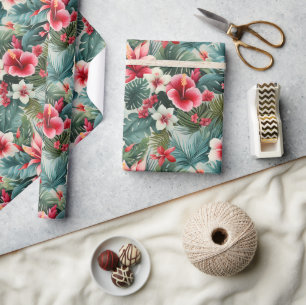 #22 Floral Pattern Wrapping Paper