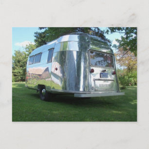 22 ft AS Flying Cloud polished mirror shiny metal Postcard