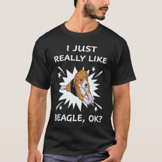 22 I Just Really Like Beagle T-Shirt