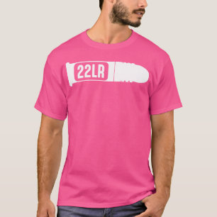 22 Long Rifle Cartridge Used By Military Hunter En T-Shirt