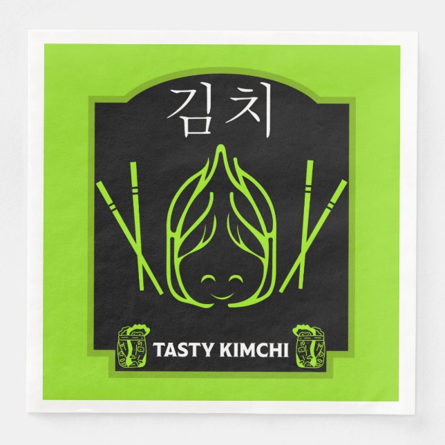 22 Nov – International Kimchi Day Napkin (Front)