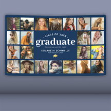 22 Photo Graduation Party Banner