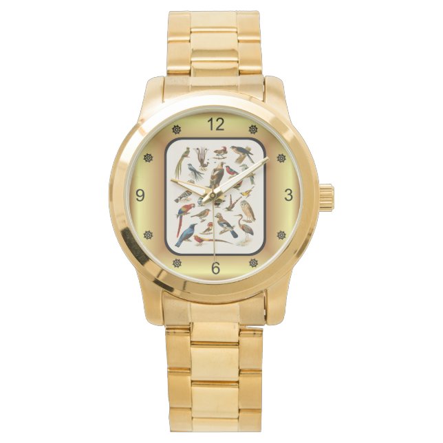 22 Species of Exotic Birds ~ L. Prang & Co ~ Watch (Front)