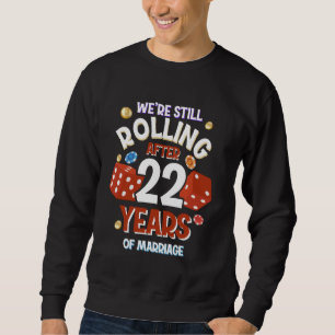 22 Years of Marriage Tee 22nd Las Vegas Wedding An