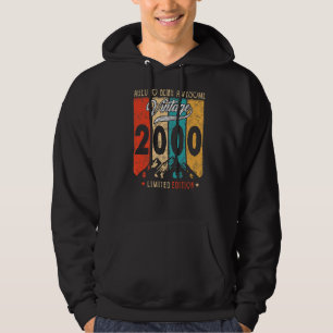 22 Years Old Vintage 2000 22nd Birthday 1 Hoodie
