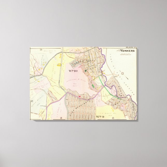 22 Yonkers Canvas Print (Front)