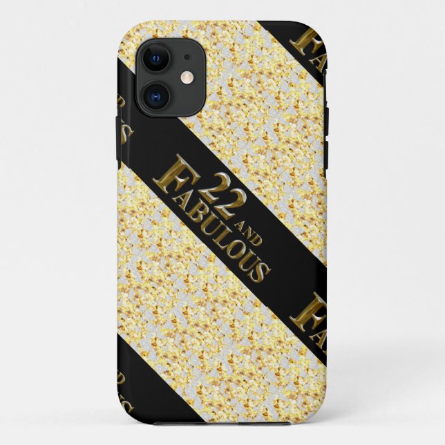 22nd  Birthday  Case-Mate iPhone Case (Back)