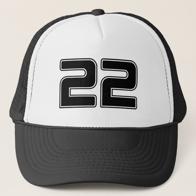 22nd Birthday Party Trucker Hat (Front)