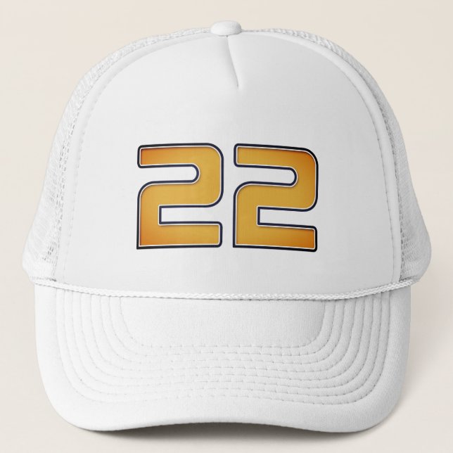 22nd Birthday Party Trucker Hat (Front)