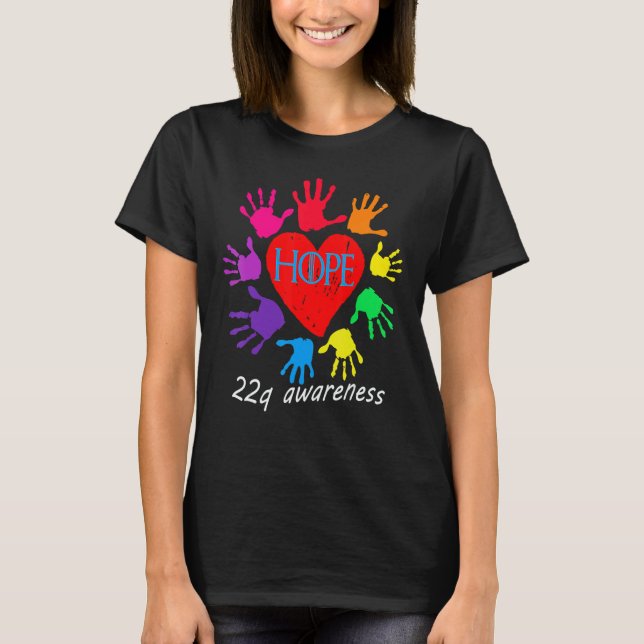 22q Duplication All Hope For Children T-Shirt (Front)