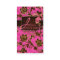 232 Floral Beauty Business Gold Trim Pink Brown