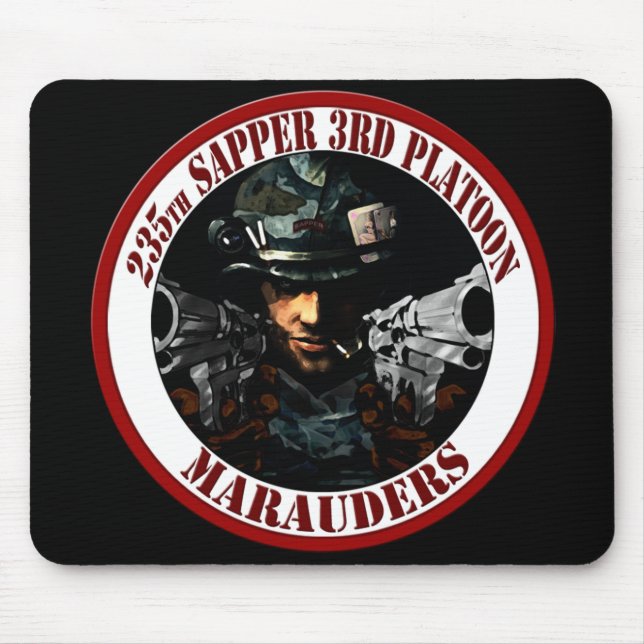 235th 3rd Platoon Mouse Mat (Front)