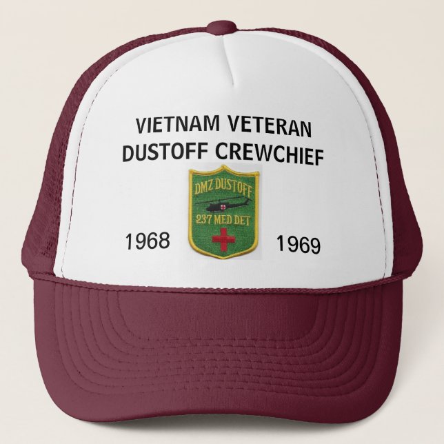 237th DUSTOFF CREWCHIEF MESH HAT (Front)