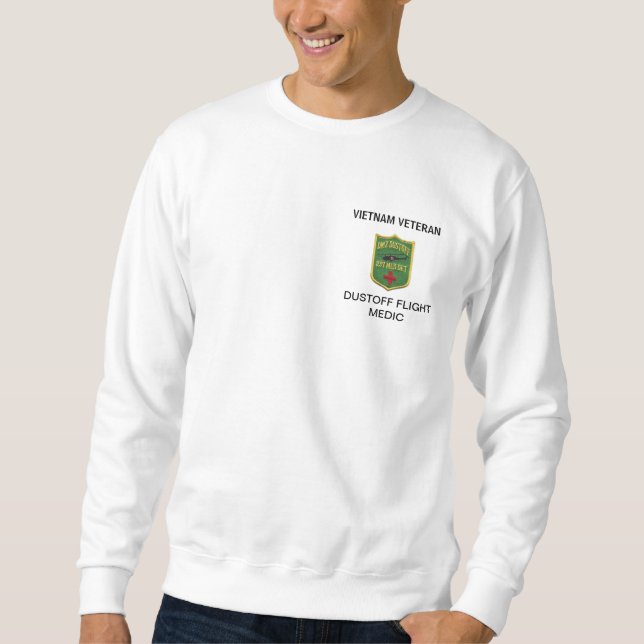 237th DUSTOFF ORIGINAL PATCH  MEDIC SWEATSHIRT (Front)