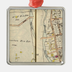 238239 Rye Metal Tree Decoration