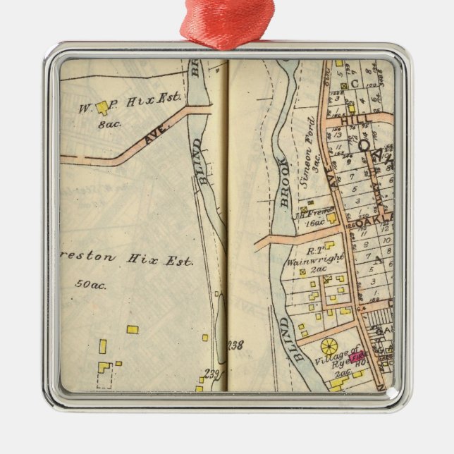 238239 Rye Metal Tree Decoration (Front)