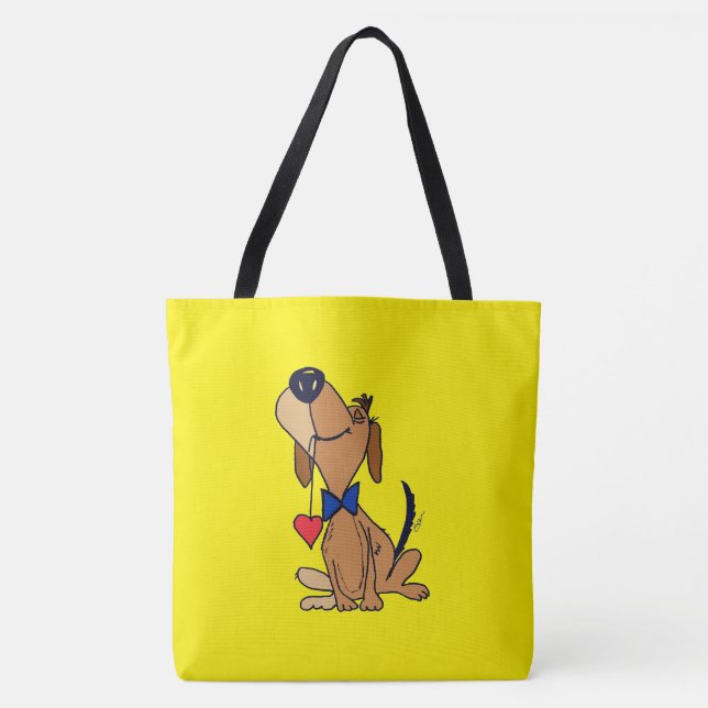 238 - Don Juan the Dog-  Tote Bag (Front)
