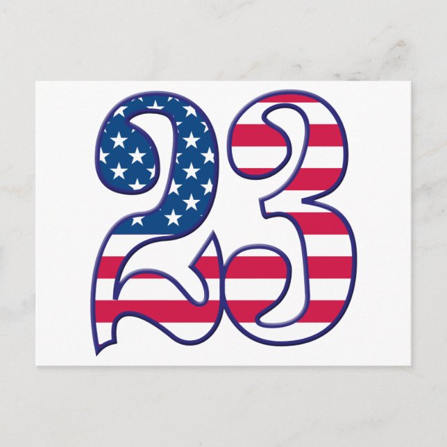 23 Age USA Postcard (Front)