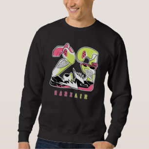 23 Drip Heart Lemon 4s Matching Sweatshirt