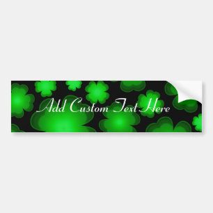 23 Four Leaf Clovers Bumper Sticker