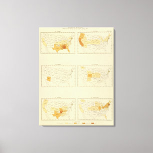 23 Interstate migration 1890 ALCT Canvas Print