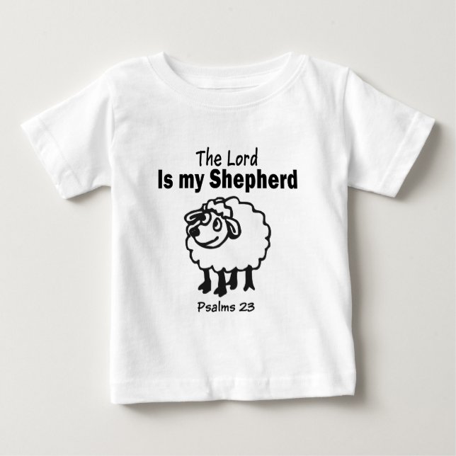 23 Psalm Baby T-Shirt (Front)