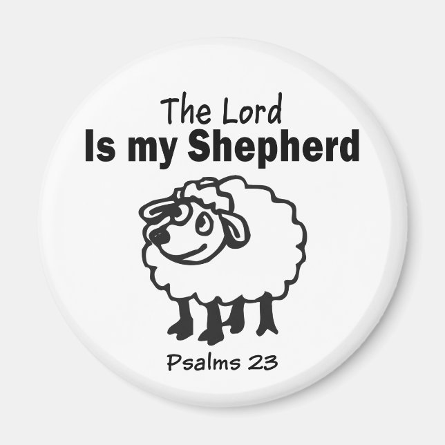 23 Psalm Magnet (Front)