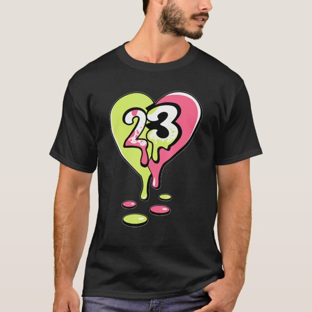 23 Rare Air Lemon 4s Matching T-Shirt (Front)