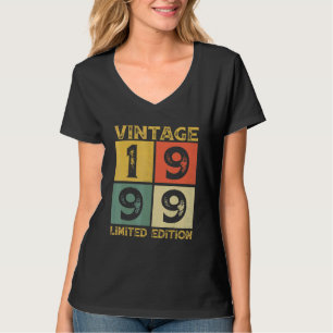 23 Year Old Retro 1999 23rd Birthday T-Shirt